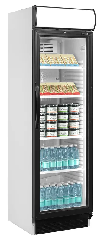Tefcold Enfriador de botellas con marquesina CEV425CP 2 LED - Armarios expositores - 1 puerta - imagen 2