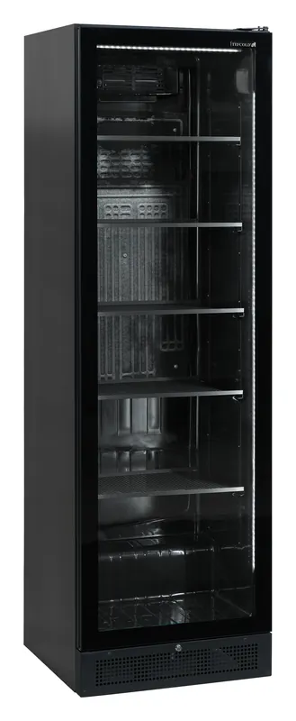 Tefcold Expositor refrigerado negro SCU1425 FRAMELESS - Armarios expositores - 1 puerta