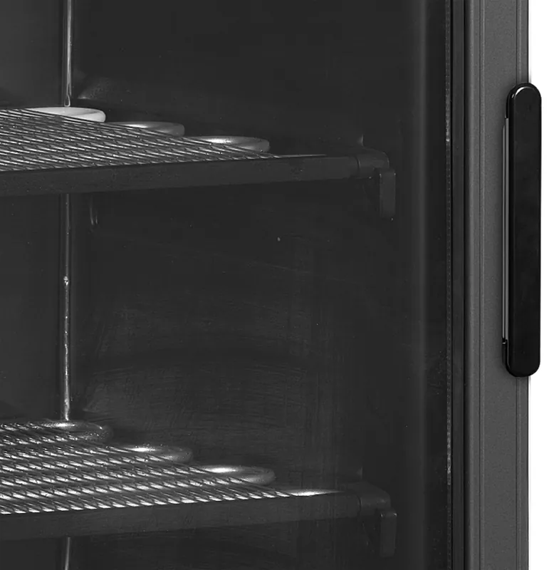 Tefcold Congelador de exposición, bisagra a la izquierda UFSC371G Black L/H - Armarios expositores - imagen 2