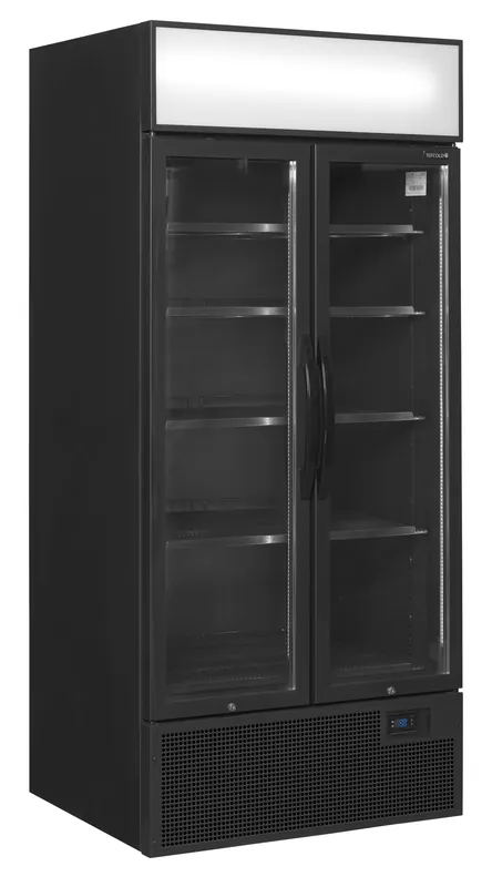 Tefcold Expositor refrigerado color negro FSC891H Black - Armarios expositores - 2-3 puertas