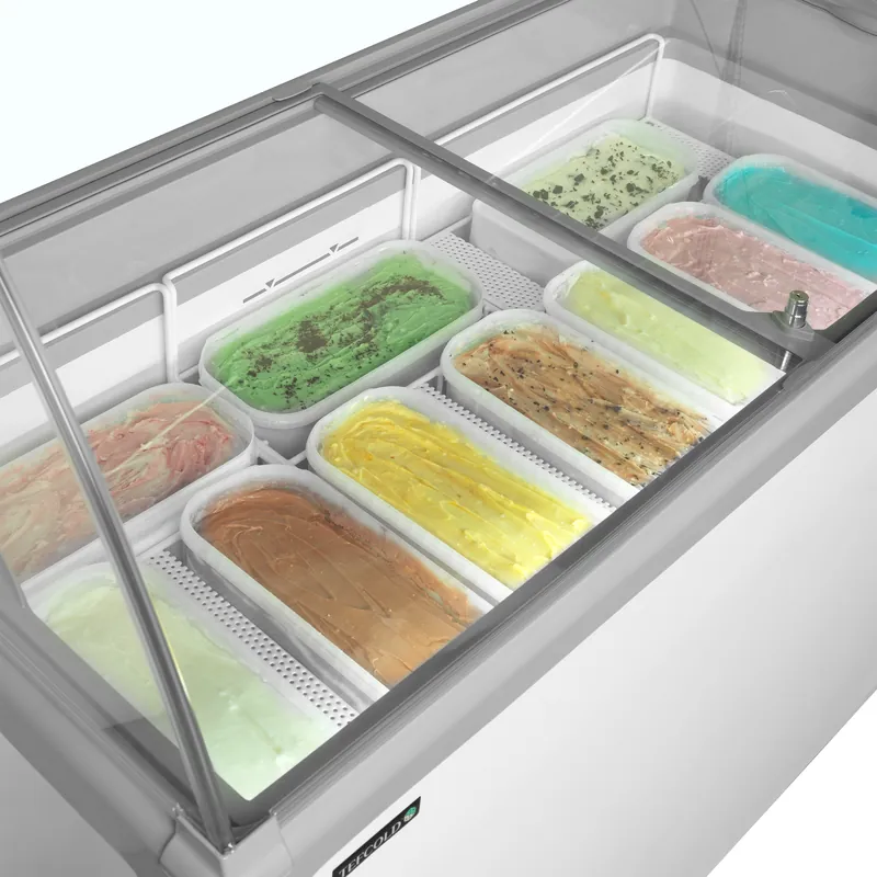 Tefcold Congelador para helados de cubeta NIC402SC-SO - Vitrinas para helados - imagen 2
