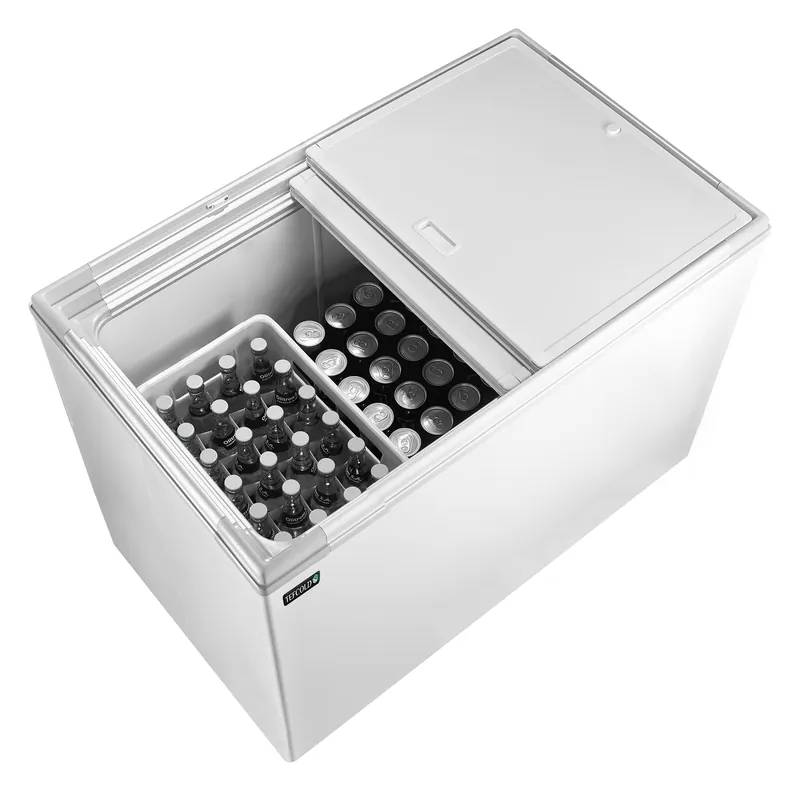 Tefcold Enfriador de botellas horizontal KBAK104 - Arcones de refrigeración - imagen 2