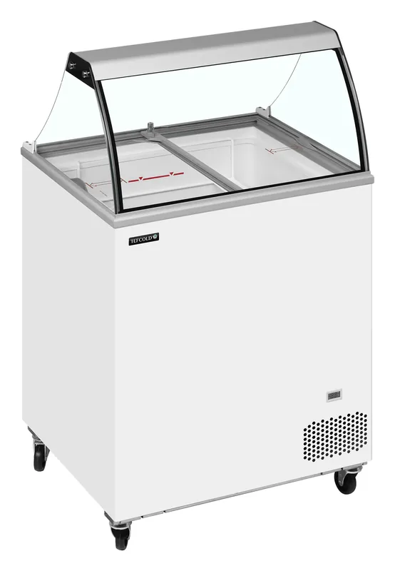 Tefcold Vitrina para helados IC202SC-SO - Vitrinas para helados