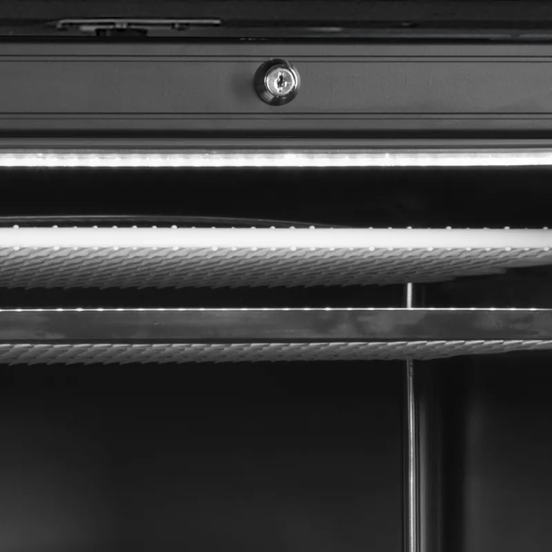 Tefcold Congelador de exposición, bisagra a la izquierda UFSC371G Black L/H - Armarios expositores - imagen 3