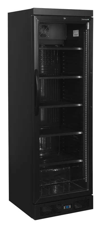 Tefcold Enfriador de botellas color negro CEV435 BLACK - Armarios expositores - 1 puerta