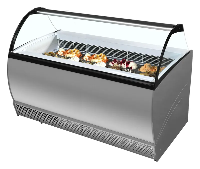 Vitrina para helados ISABELLA 13LX - Vitrinas para helados