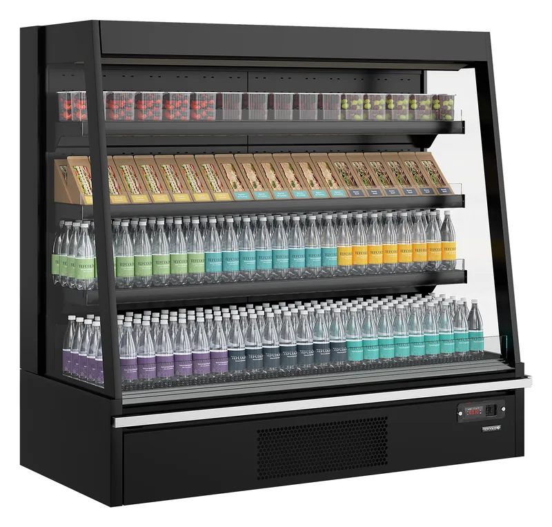 Tefcold Refrigerador mural de supermercado Galaxy+ GPL14 Black HC - Murales refrigerados / multidecks - imagen 2