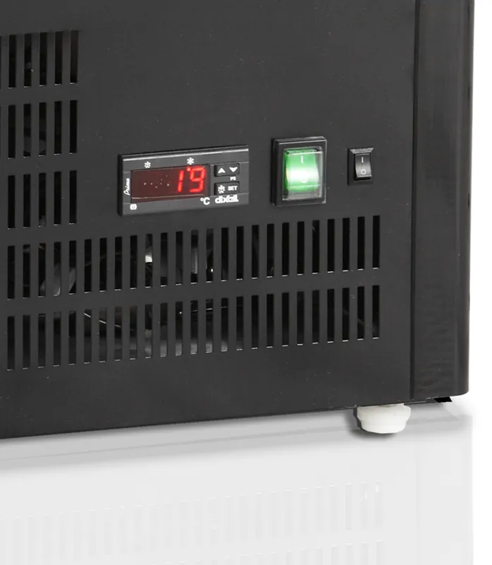 Tefcold Vitrina de exposición refrigerada UPD60-BLACK - Armarios de exposición refrigerados - imagen 4