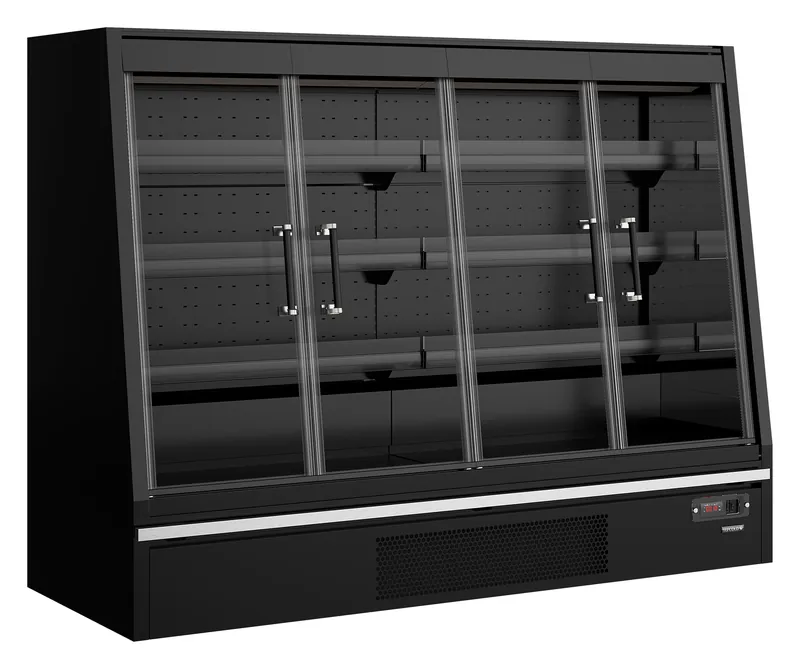 Tefcold Refrigerador mural de supermercado Galaxy+ GPL20FGD Black - Murales refrigerados / multidecks
