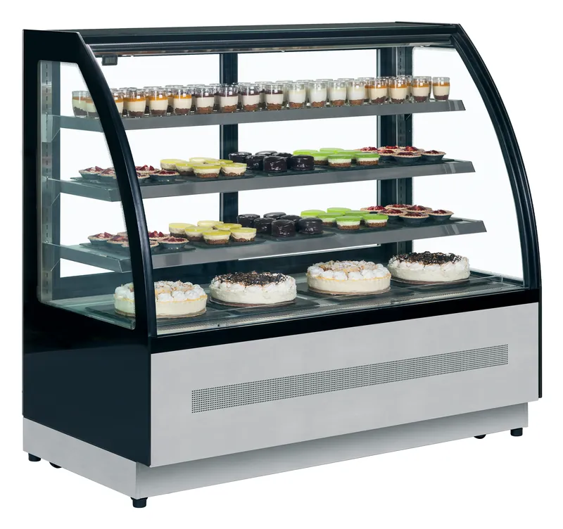 Tefcold Vitrina de exposición refrigerada LPD1500C/BLACK - Armarios de exposición refrigerados - imagen 2