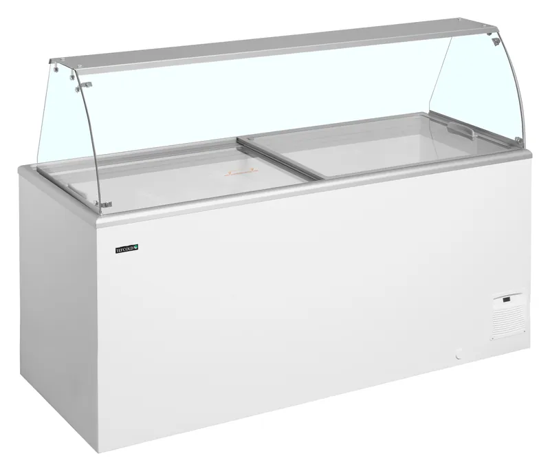 Tefcold Vitrina expositora para helados IDA600-W1+ - Vitrinas para helados