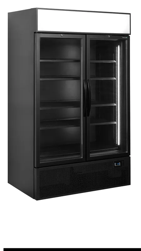 Tefcold Expositor refrigerado color negro FSC1200H BLACK - Armarios expositores - 2-3 puertas