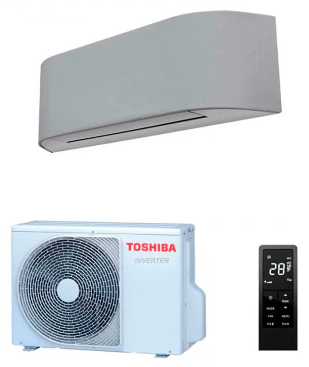 Aire acondicionado split de pared Toshiba Haori · conjunto 1x1 HAORI10 - Split 1x1