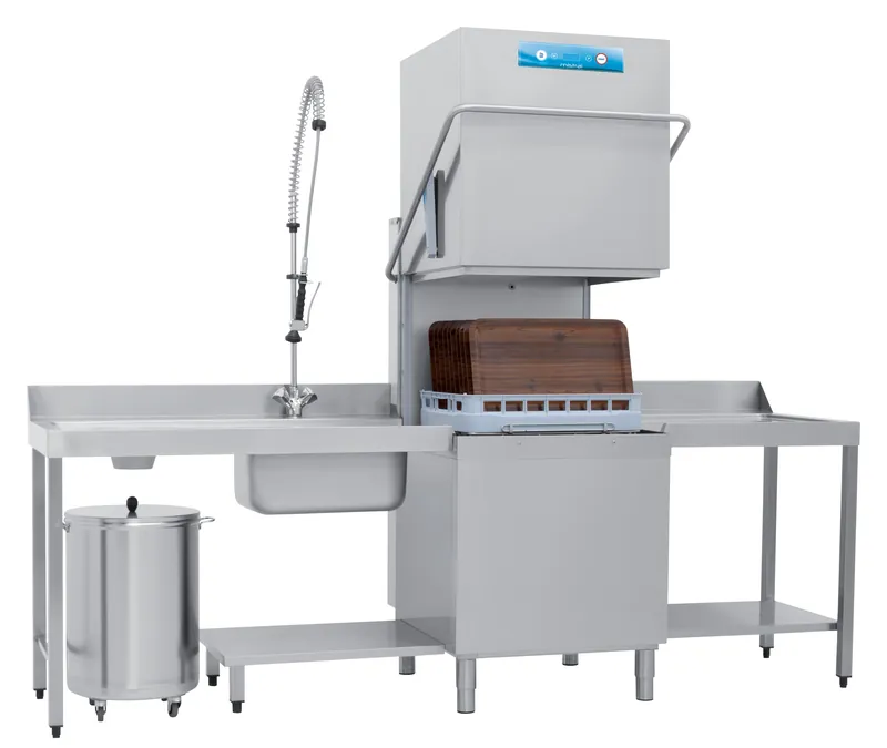 Elettrobar Lavaplatos de capota Eletrobar MISTRAL 94XD alta capacidad - Lavado