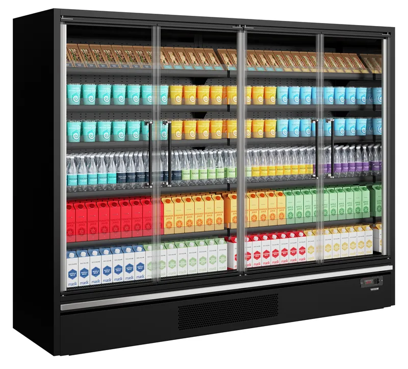 Tefcold Refrigerador mural de supermercado Galaxy+ GP26FGD Maxi Black - Murales refrigerados / multidecks - imagen 2