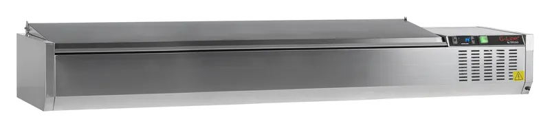 G-Line by Tefcold Vitrina refrigerada sobre encimera GN1/3 GVC38-200 S/S - Sobrevitrinas