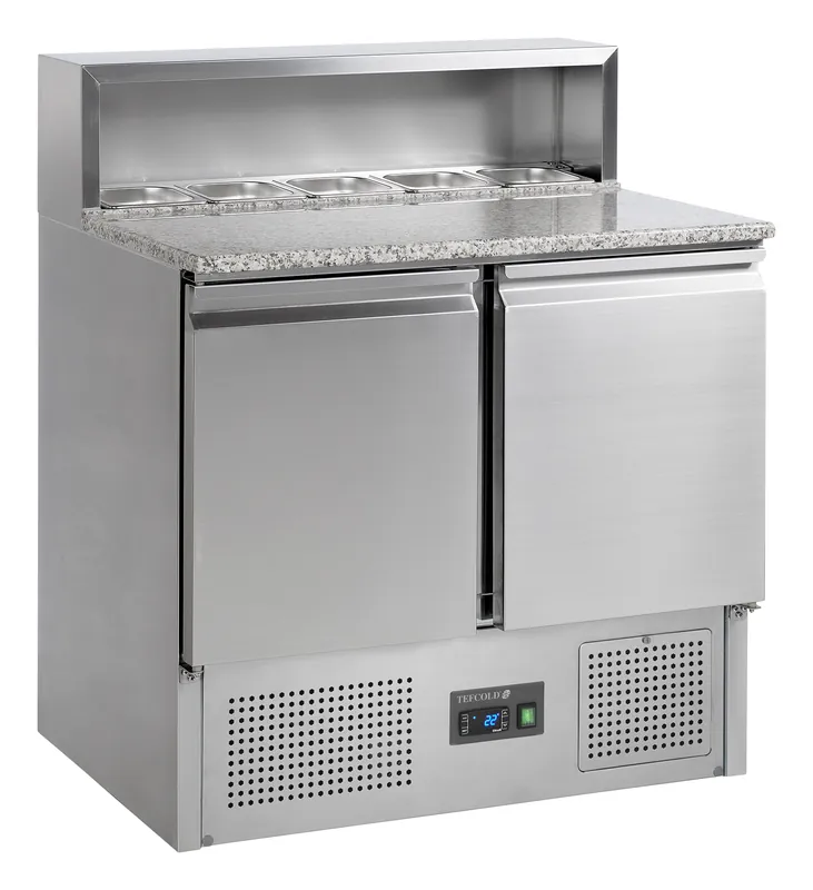 Tefcold Mesa fría de pizza GN1/1 PT920 - Mesas frías de pizza