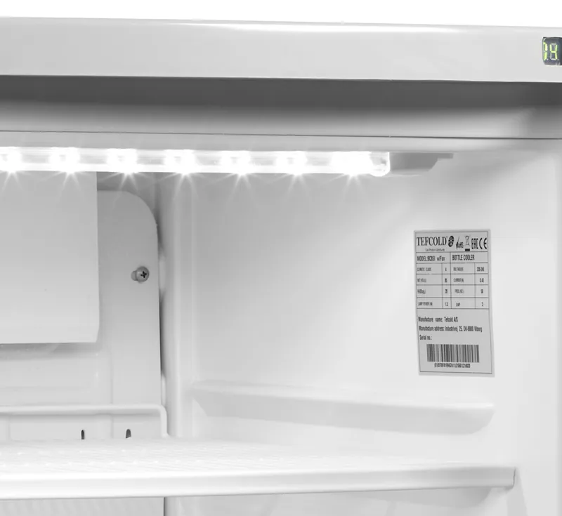 Tefcold Enfriador de botellas BC85 con ventilador - Armarios expositores - 1 puerta - imagen 4