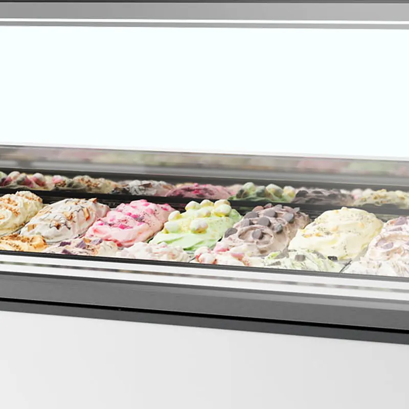 ISA Vitrina expositora para helados con display ventilada MILLENNIUM ST20 - Vitrinas para helados - imagen 2