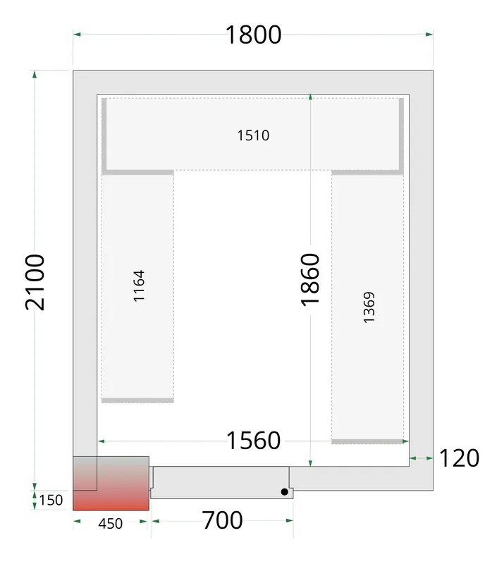 Tefcold CRNF1821 Shelf Rack System Kit - Estanterías