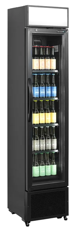 Tefcold Enfriador de botellas FSC175H BLACK - Armarios expositores - 1 puerta - imagen 2