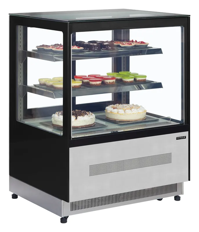 Tefcold Vitrina de exposición refrigerada LPD900F/BLACK - Armarios de exposición refrigerados - imagen 2