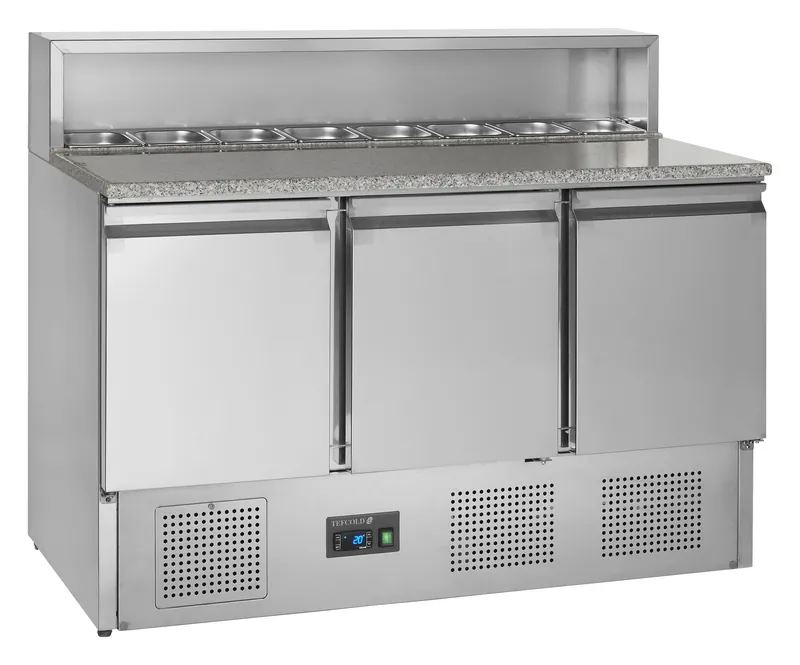 Tefcold Mesa fría de pizza GN1/1 PT930 - Mesas frías de pizza