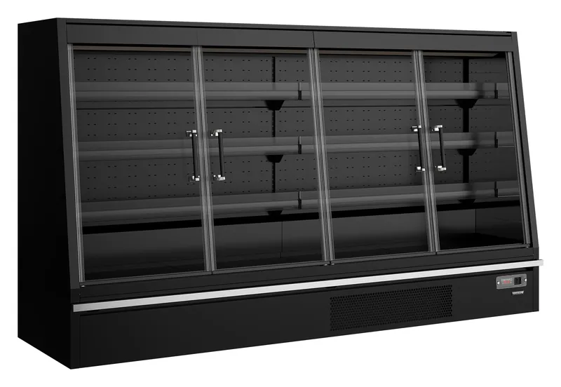 Tefcold Refrigerador mural de supermercado Galaxy+ GPL26FGD Black - Murales refrigerados / multidecks