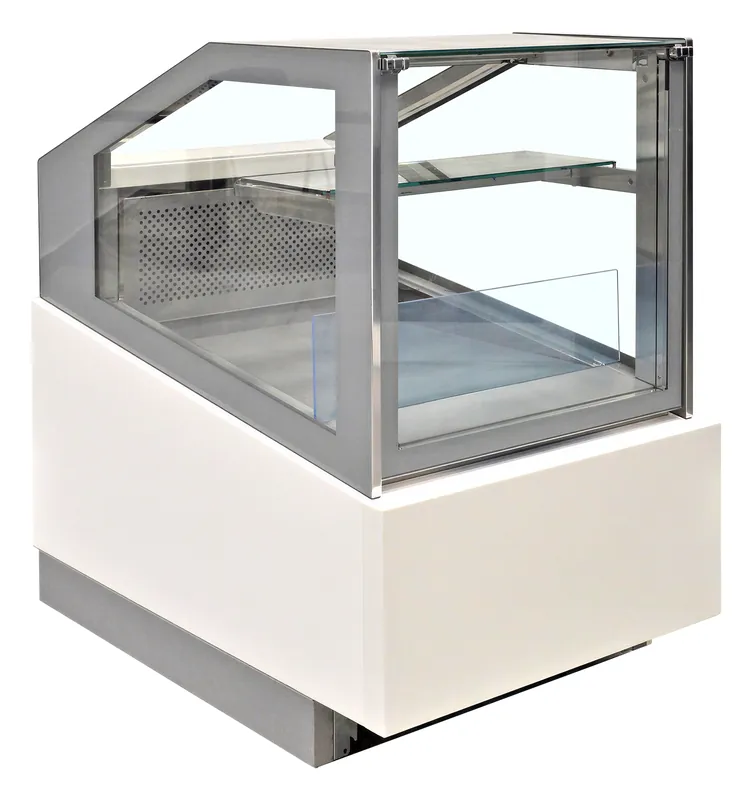 ISA Vitrina refrigerada profesional para la exposición de productos de pastelería, personalizada con la marca Häagen-Dazs Heladeria Pastry - Ofertas outlet