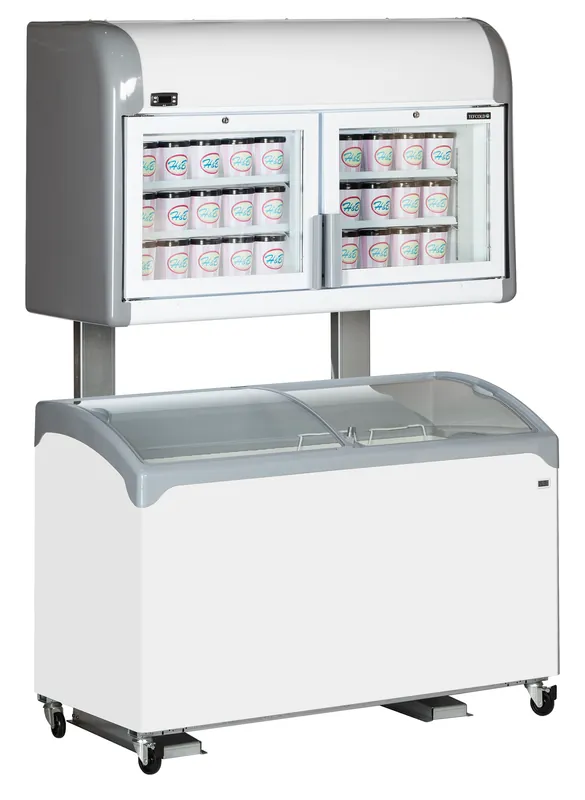 Tefcold Congelador de pared MTF Mini - Congeladores de supermercado - imagen 3