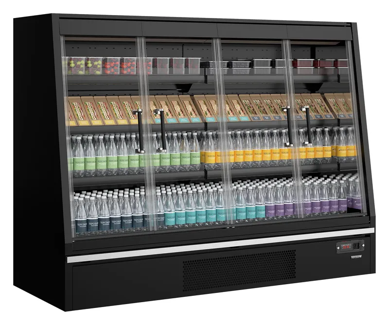 Tefcold Refrigerador mural de supermercado Galaxy+ GPL20FGD Black - Murales refrigerados / multidecks - imagen 2