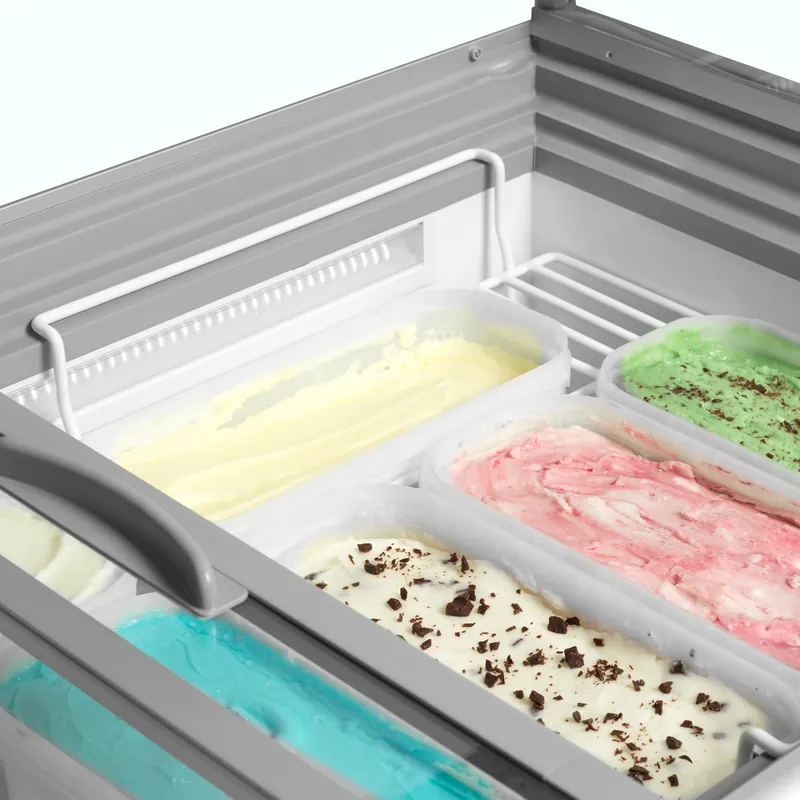 Tefcold Congelador para helados de cubeta IDA300-W1+ - Vitrinas para helados - imagen 3