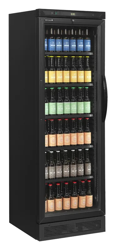 Tefcold Con bisagra a la izquierda CEV425 BLACK L/H - Armarios expositores - 1 puerta - imagen 2