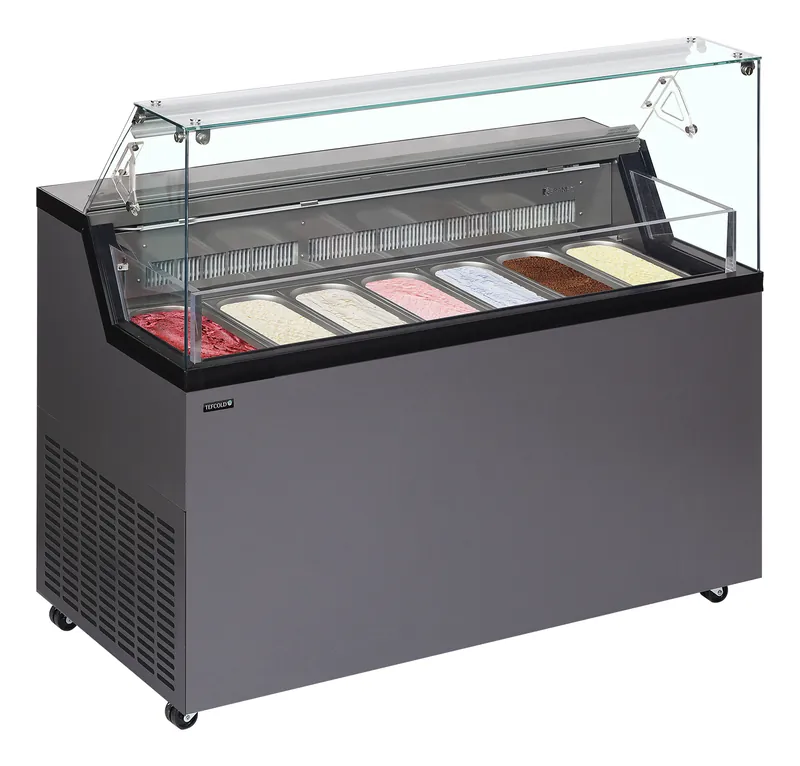 Tefcold Vitrina expositora para helados con display MIRABELLA 7 - Vitrinas para helados - imagen 2