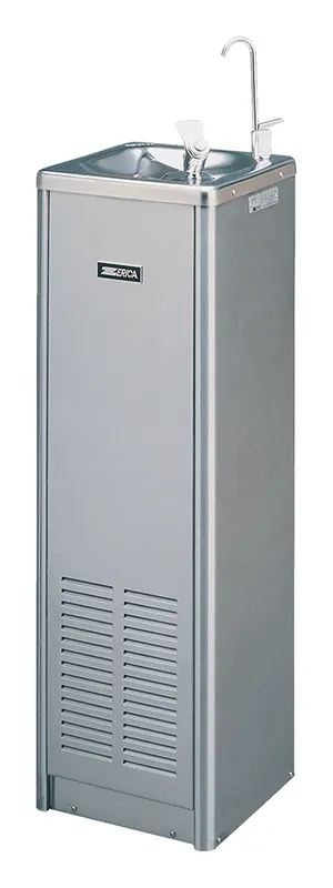 Fuente de agua REFRIZER 2 PLL INOX sin pedal ZERICA - Fabricadores de hielo y fuentes de agua