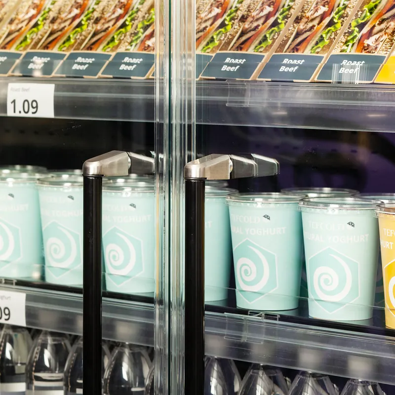 Tefcold Refrigerador mural de supermercado Galaxy+ GP20FGD Maxi Black - Murales refrigerados / multidecks - imagen 4