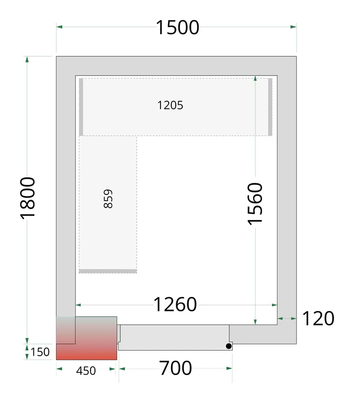 Tefcold CRNF1518 Shelf Rack System Kit - Estanterías