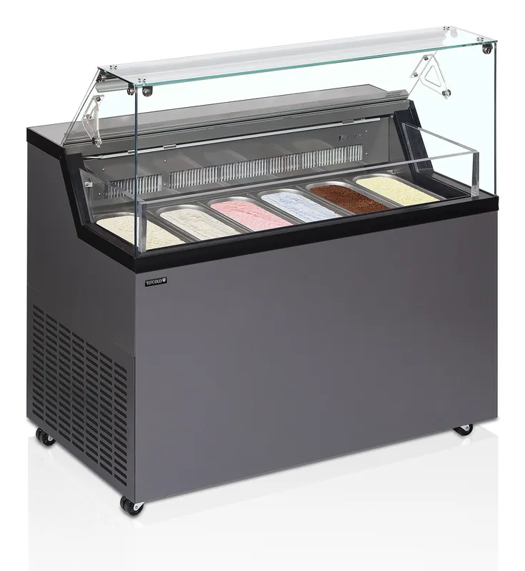 Tefcold Vitrina expositora para helados con display MIRABELLA 6 - Vitrinas para helados - imagen 2