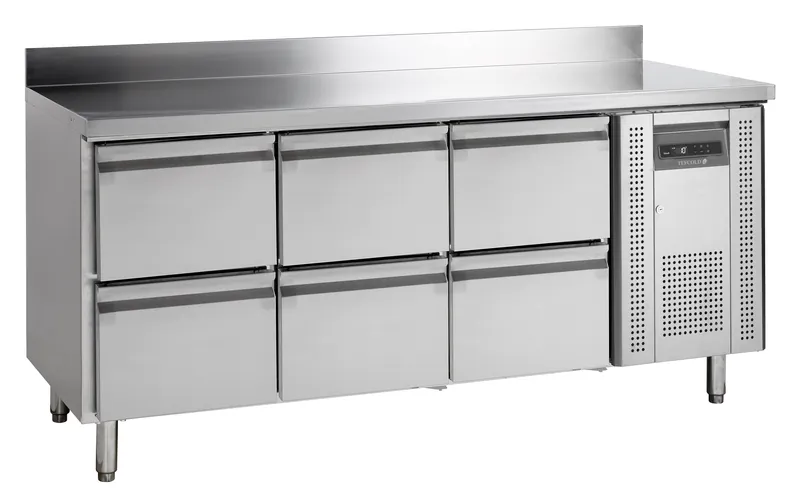 Tefcold Mesa fría de refrigeración GN1/1 CK7360 - Mesas frías