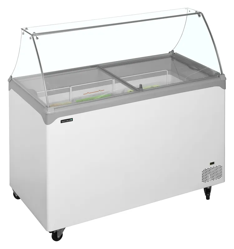 Tefcold Congelador para helados de cubeta NIC402SC-SO - Vitrinas para helados