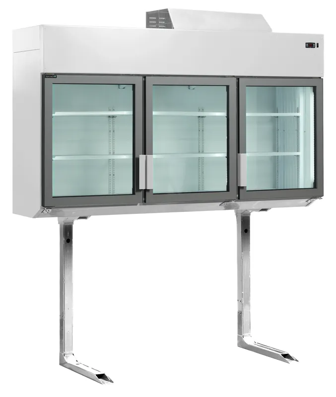 Tefcold Mural de supermercado de pared MTF185 VS - Refrigeradores de supermercado