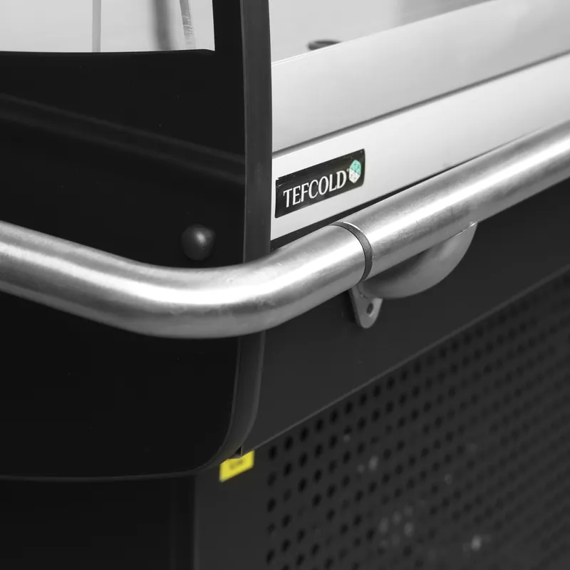 Tefcold Refrigerador para la venta por impulso color negro PDC90SL-2 - Islas de refrigeración - imagen 4