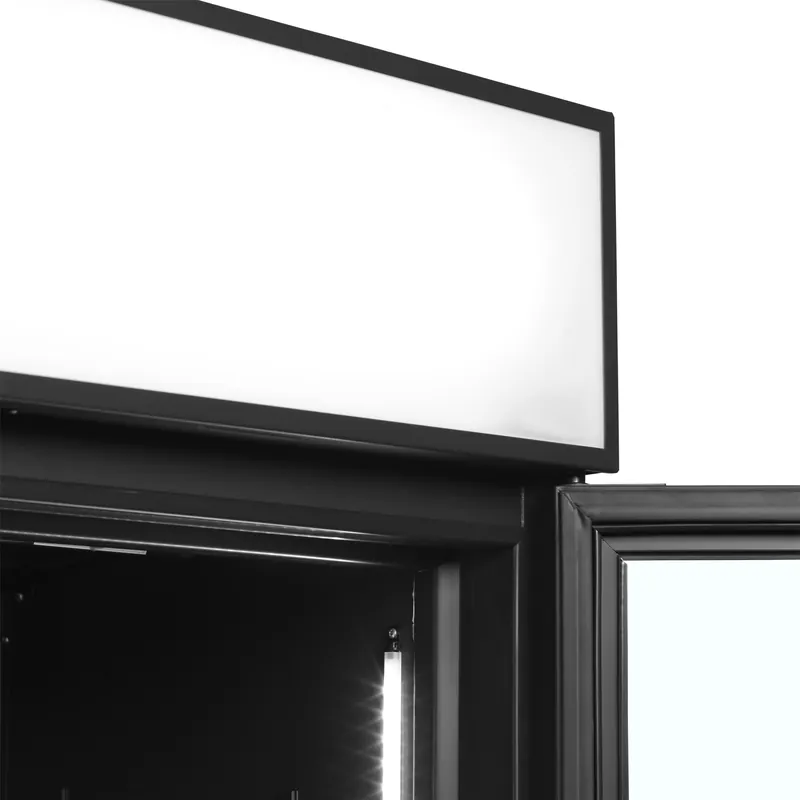 Tefcold Expositor refrigerado color negro FSC1000H BLACK - Armarios expositores - 2-3 puertas - imagen 3