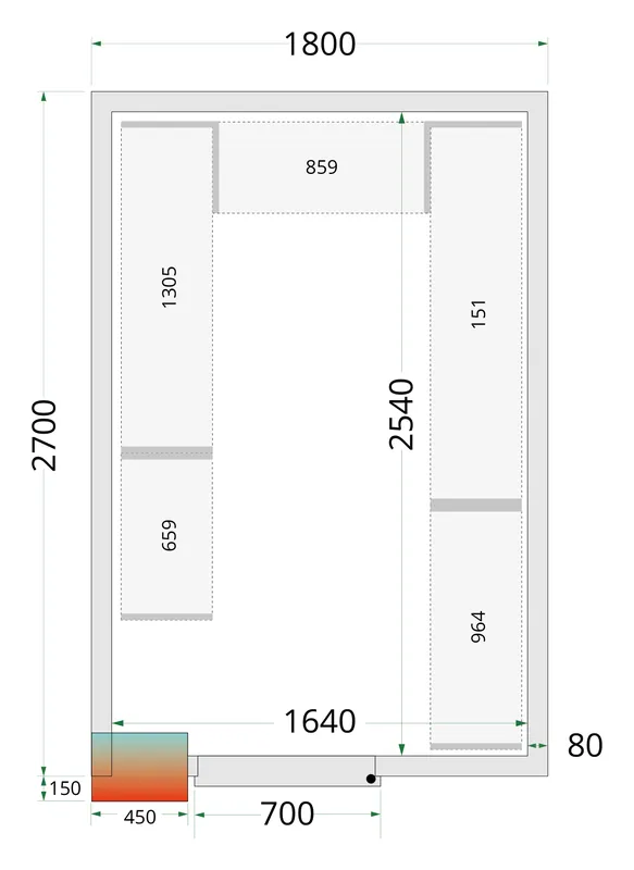 Tefcold CRPF1827 Shelf Rack System Kit - Estanterías