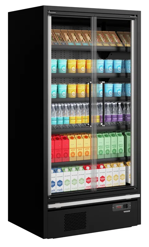Tefcold Refrigerador mural de supermercado Galaxy+ GP10FGD Maxi Black - Murales refrigerados / multidecks - imagen 2