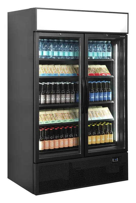 Tefcold Expositor refrigerado color negro FSC1200H BLACK - Armarios expositores - 2-3 puertas - imagen 2