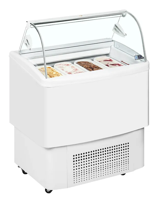 ISA Vitrina para helados ventilada FIJI 4 - Vitrinas para helados