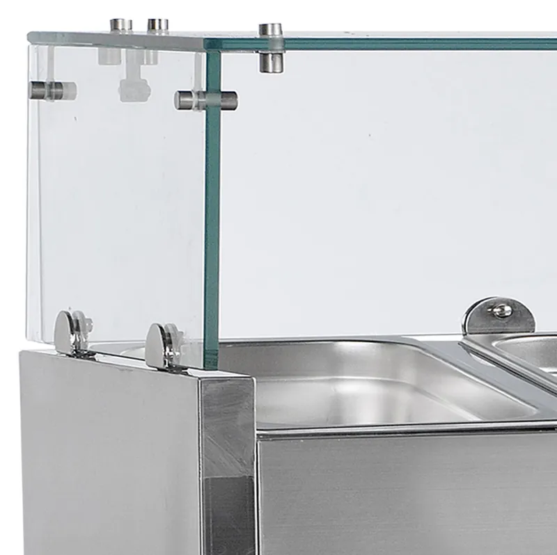 G-Line by Tefcold Vitrina refrigerada sobre encimera GN1/4 GVC33-150 - Sobrevitrinas - imagen 2