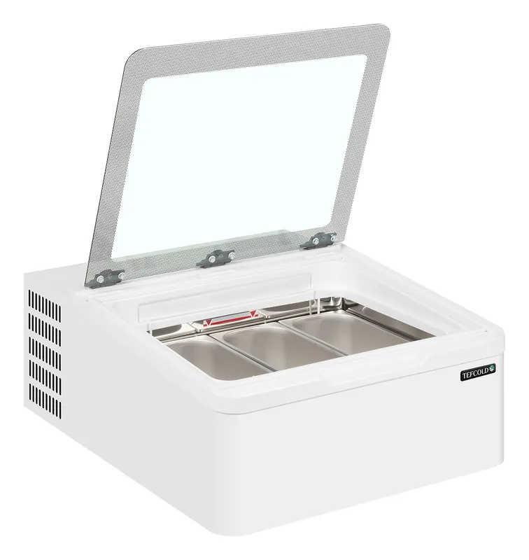 Tefcold Vitrina para helados ICE3 - Congeladores de sobremesa