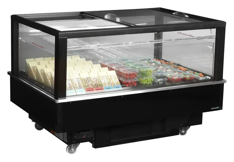 Tefcold Refrigerador/congelador negro para la venta por impulso EIB-D1015-B1 - Congeladores de supermercado - imagen 2